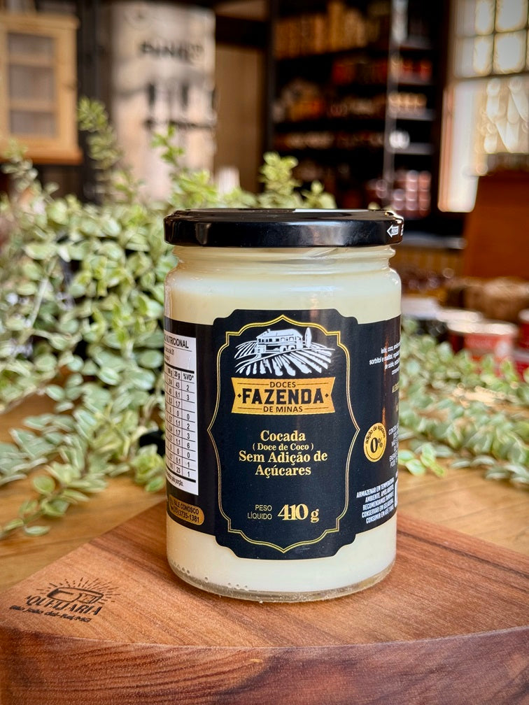 Cocada - Fazenda de Minas - Sem Adição de Açúcar