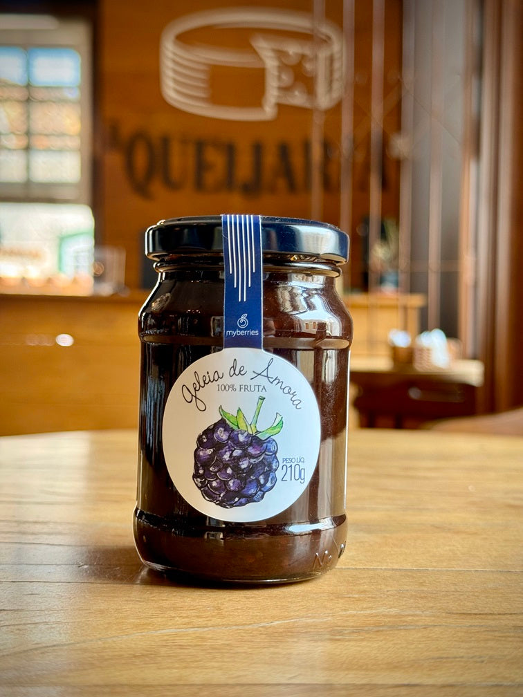 Geleia Artesanal de Amora - Myberries - Sem Adição de Açúcar