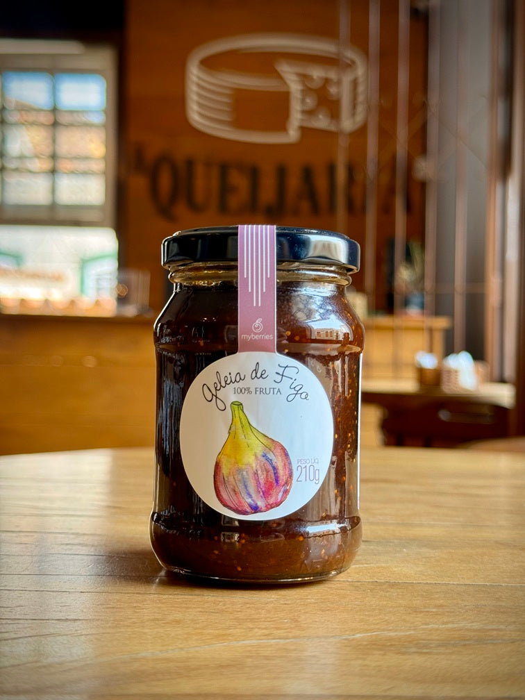 Geleia Artesanal de Figo - Myberries - Sem Adição de Açúcar