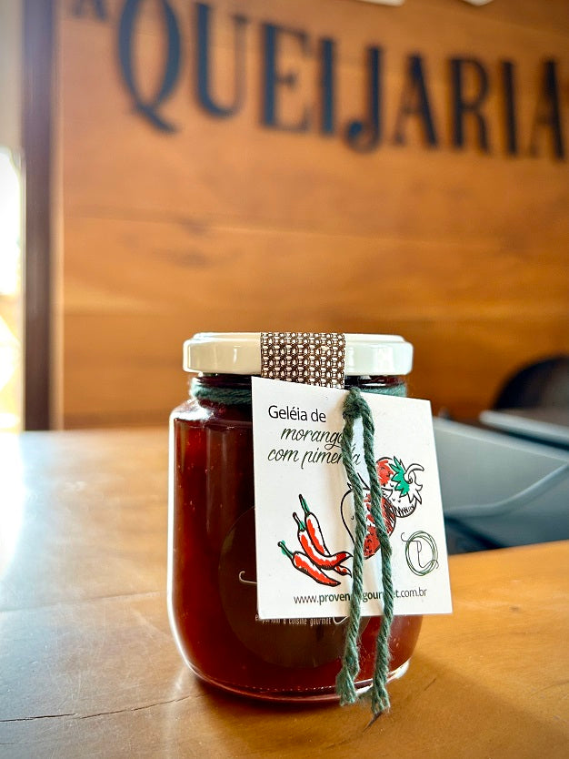 Geleia Artesanal de Morango com Pimenta - Provençal Gourmet
