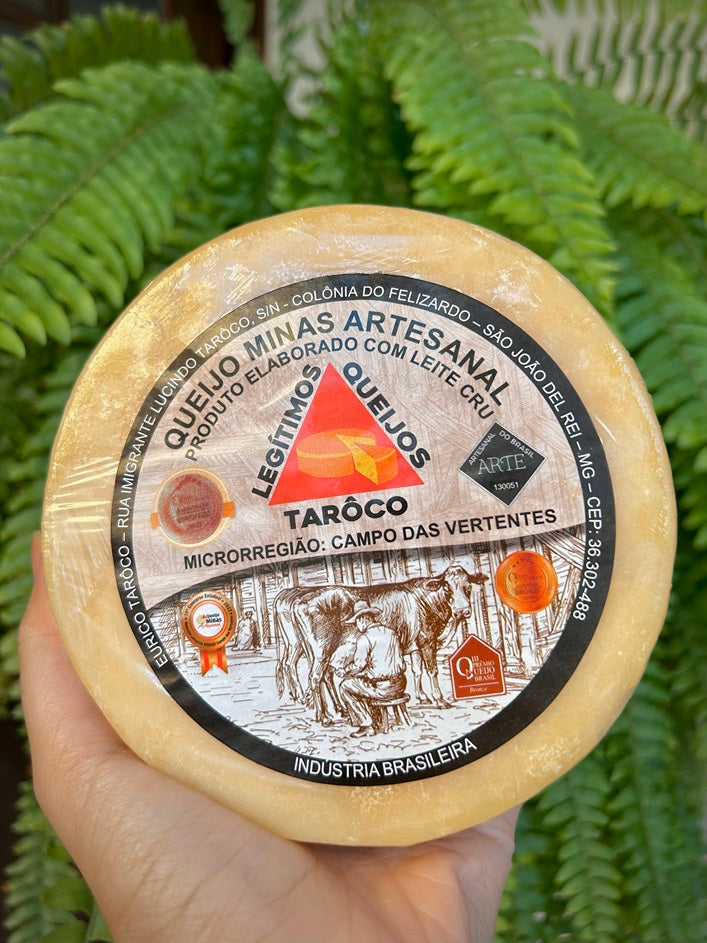 Queijo Minas Artesanal Taroco - Meia Cura